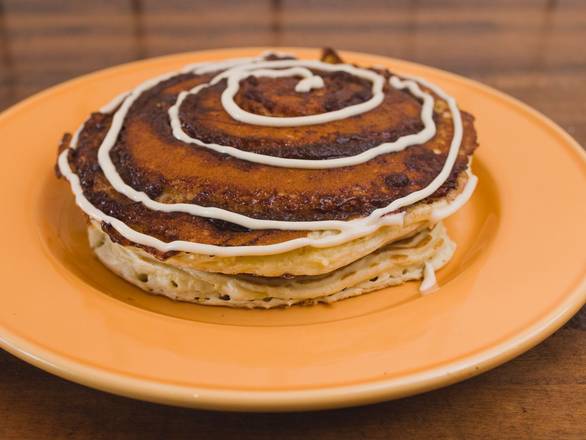 Cinnamon Roll Pancakes
