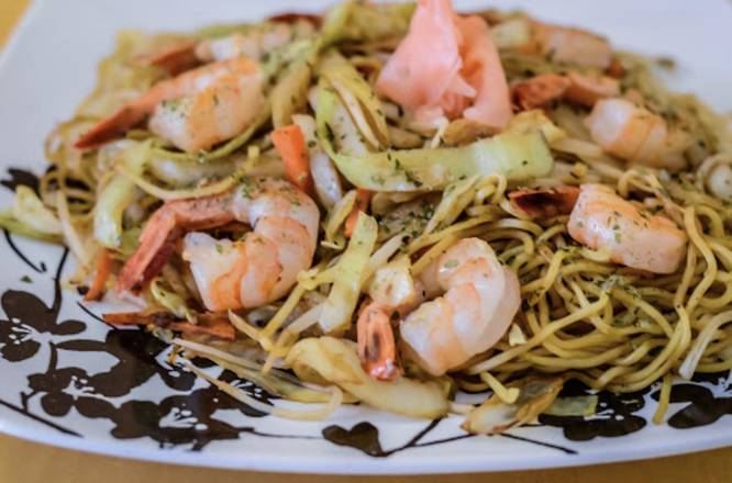 Shrimp Yaki Soba