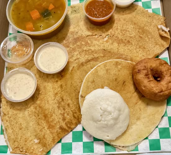 South Indian Combo Plate