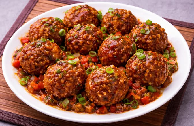 Veg Manchurian Dry