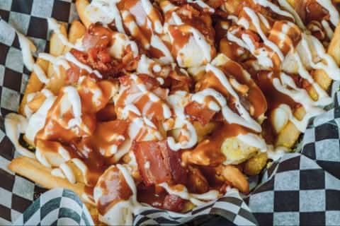 Chicken Caesar Poutine