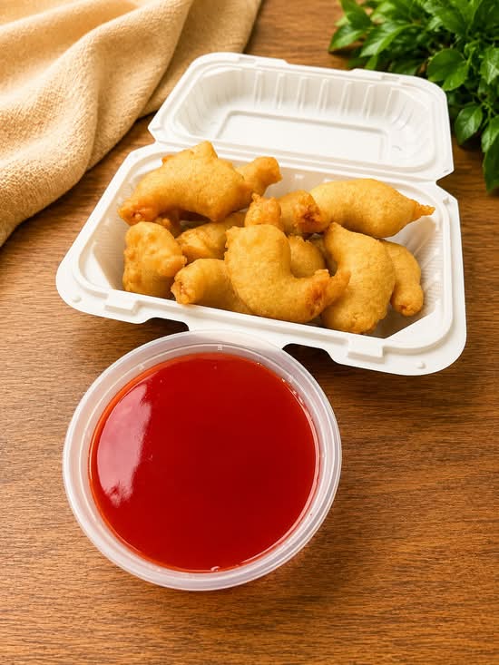 Breaded Shrimp with Sweet & Sour Sauce