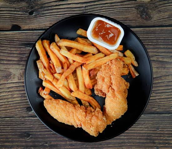 Kids Chicken Fingers & Fries (Halal)