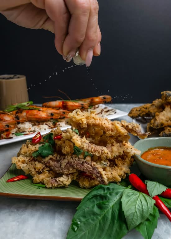 Buttery Salt & Pepper Squid
