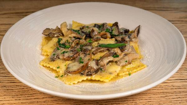 MUSHROOM RAVIOLI