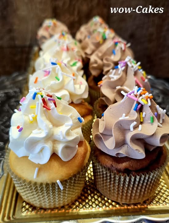 Vanilla/Chocolate Cupcakes