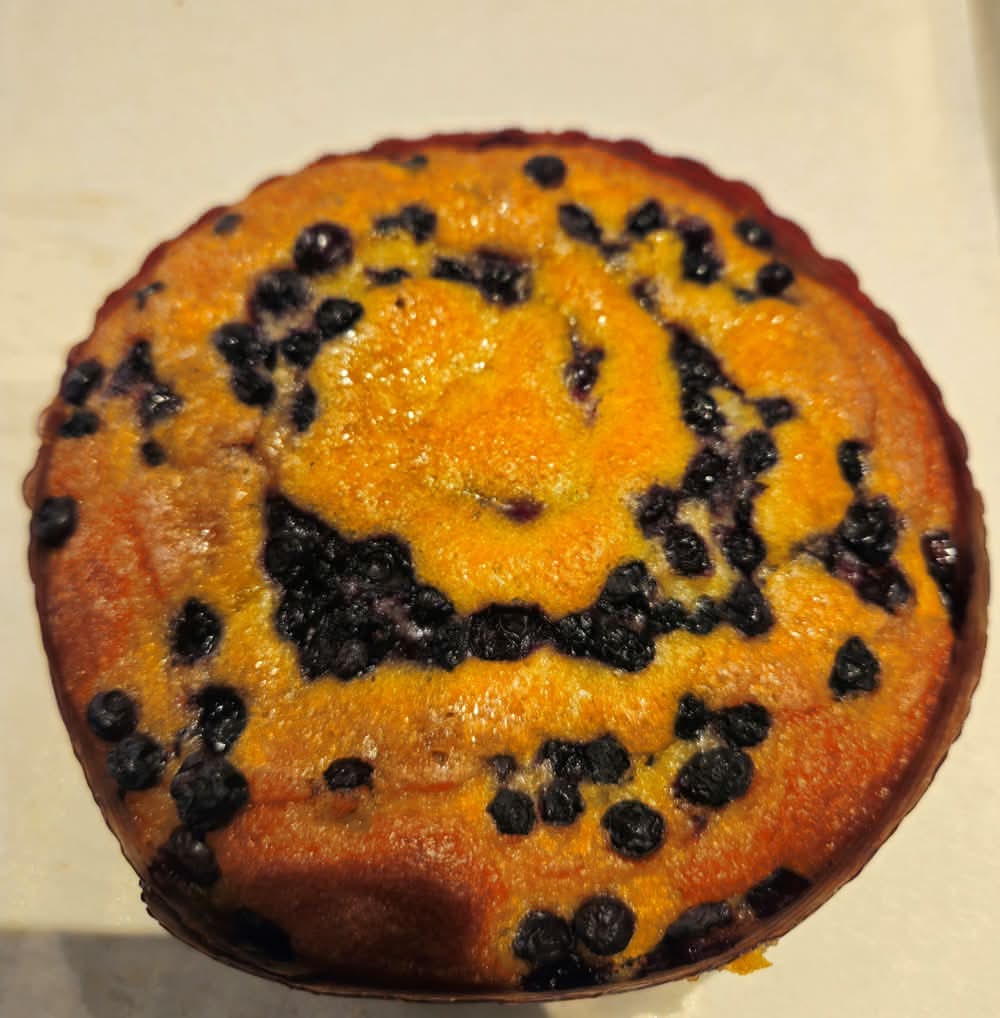 Danish Cafe Cake-Blueberry Lemon