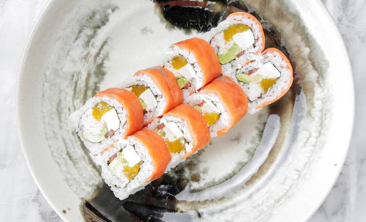 Smoked Salmon Cream Cheese Roll