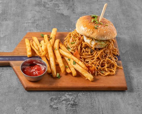 Noddle Tikki Burger