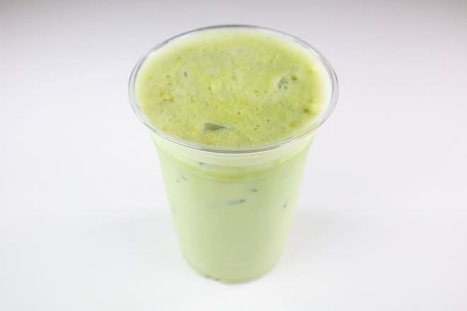 Iced Matcha Latte (16 oz) (Naturally Unsweetened)