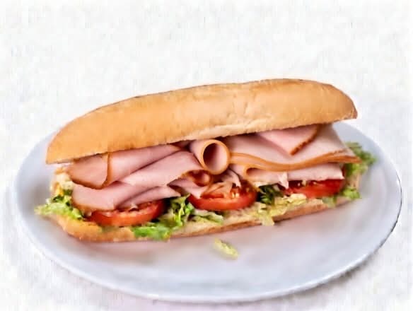 12" Ham & Cheese Sub