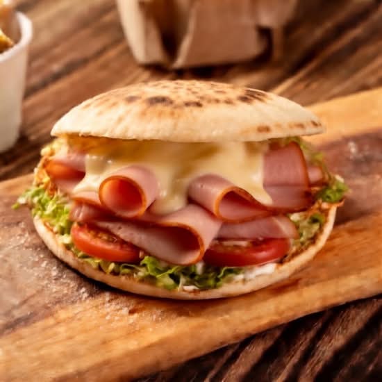 Ham & Cheese Pita