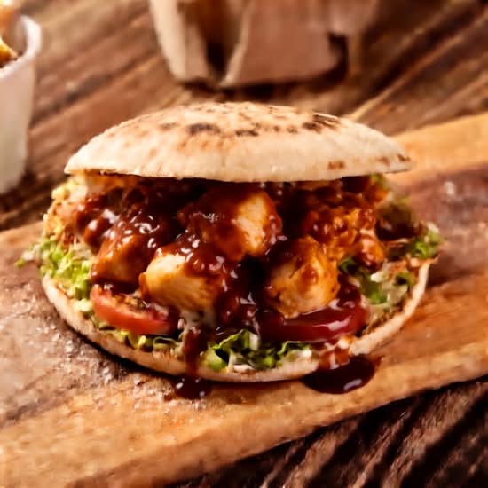 BBQ Chicken Pita