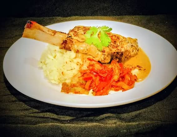 Curried Lamb Shank
