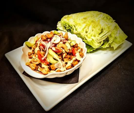 Chickpea Lettuce Wrap