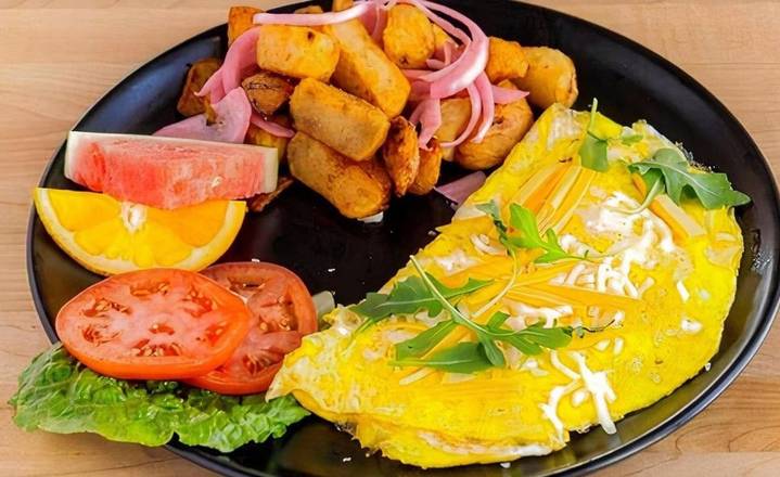 Omelette aux trois fromages / Three Cheese Omelette