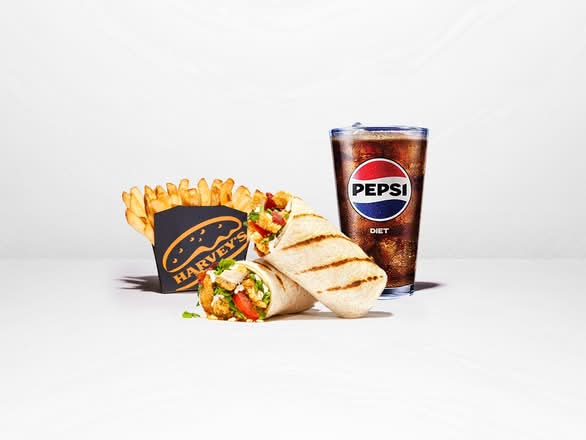 Crispy Chicken Wrap Combo