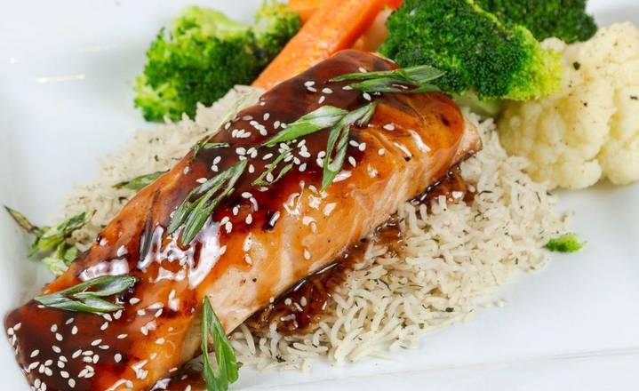 Teriyaki Grilled Salmon