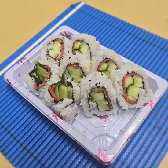 Smoked Salmon Cucumber Roll