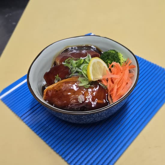Salmon Teriyaki Don