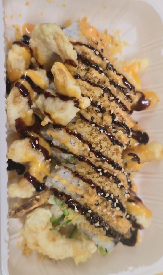 Popcorn Shrimp Roll