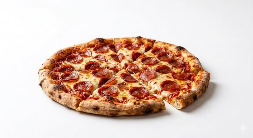 Halal Pepperoni Pizza