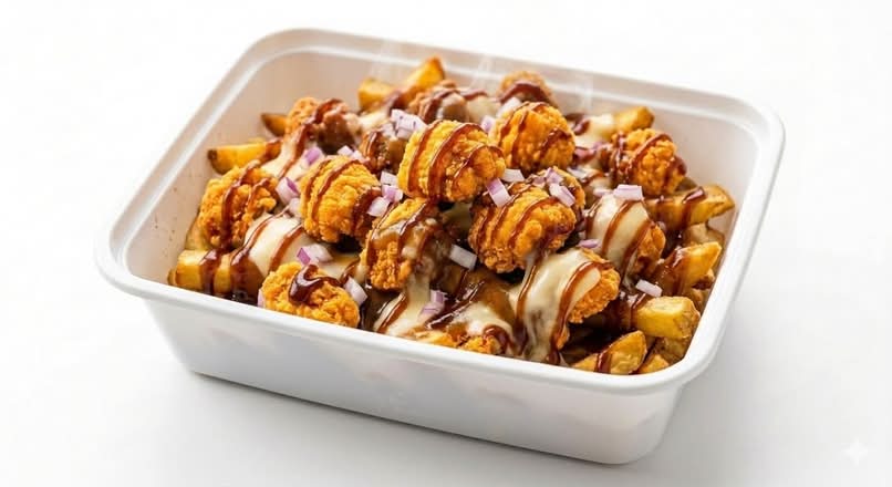 BBQ Chicken Poutine