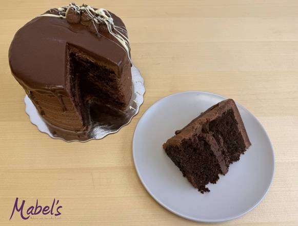 Chocolate Ganache Cake Slice