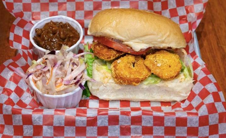Shrimp Po'Boy Sandwich