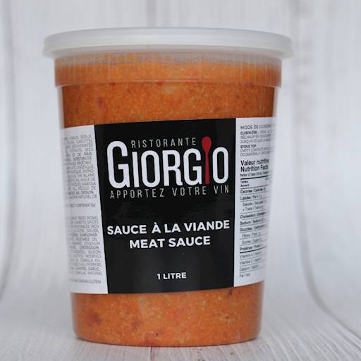 SAUCE À LA VIANDE / MEAT SAUCE