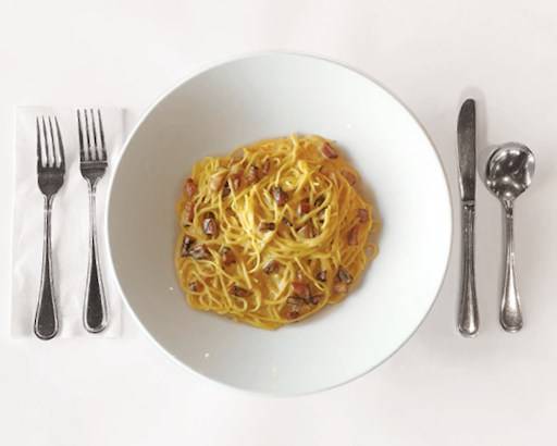 SPAGHETTINI CARBONARA / SPAGHETTINI CARBONARA