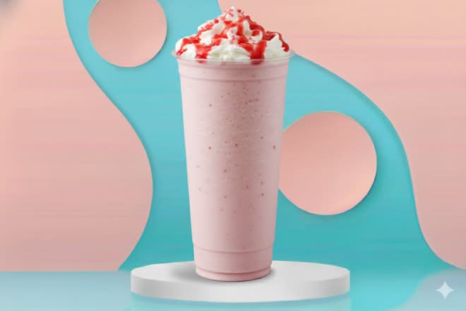 Strawberry Milk Shake
