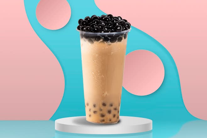 Peach Milk Tea