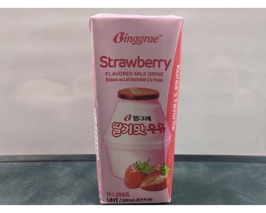 Strawberry milk (Binggrae) - 200ml