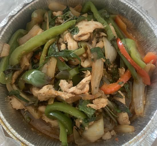 37- Poulet Thaïlandais au Basilique / Thaï Chicken with Basil
