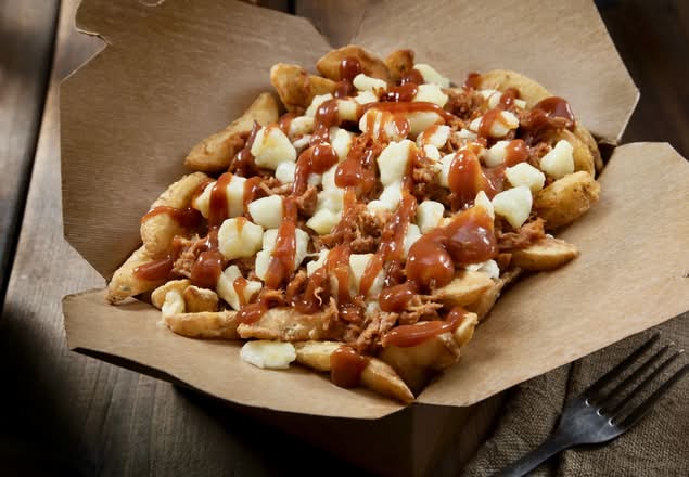 Loaded Chicken Donair Poutine