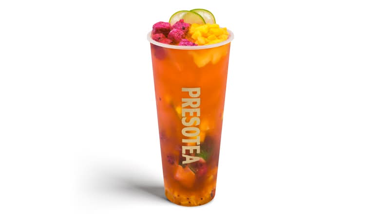 Limonade verte aux fruits du dragon et mangue* / Sunset Lime Crush Tea