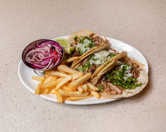 3 Tacos De Carnitas (Porc)