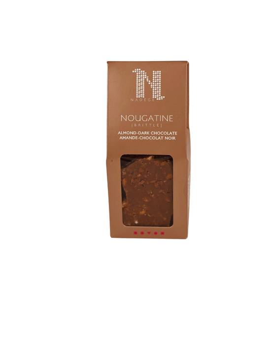 Almond Grand Cru Dark Chocolate Nougatine Brittle