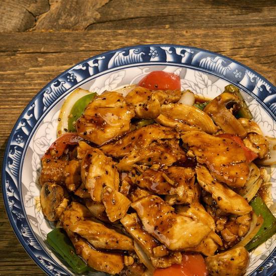 Singapore Black Pepper & Garlic Chicken