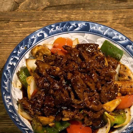 Singapore Black Pepper & Garlic Beef