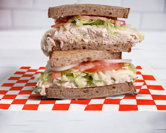 Tuna Melt on Rye