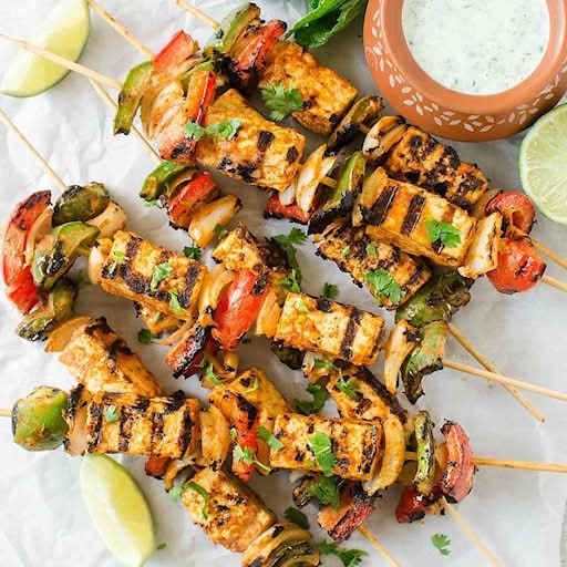 KEBAB PLATTER WITH DRINK -Veg Meal For 4