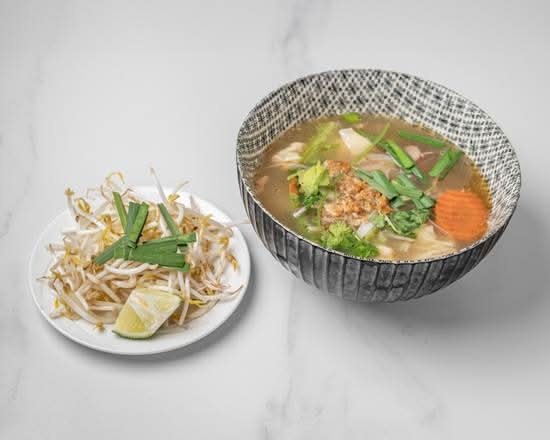 Wonton BBQ Pork Egg Noodle Soup