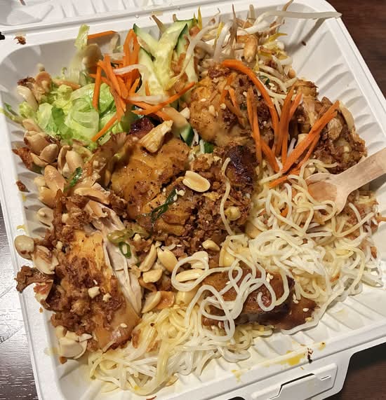 Bún Gà Nướng