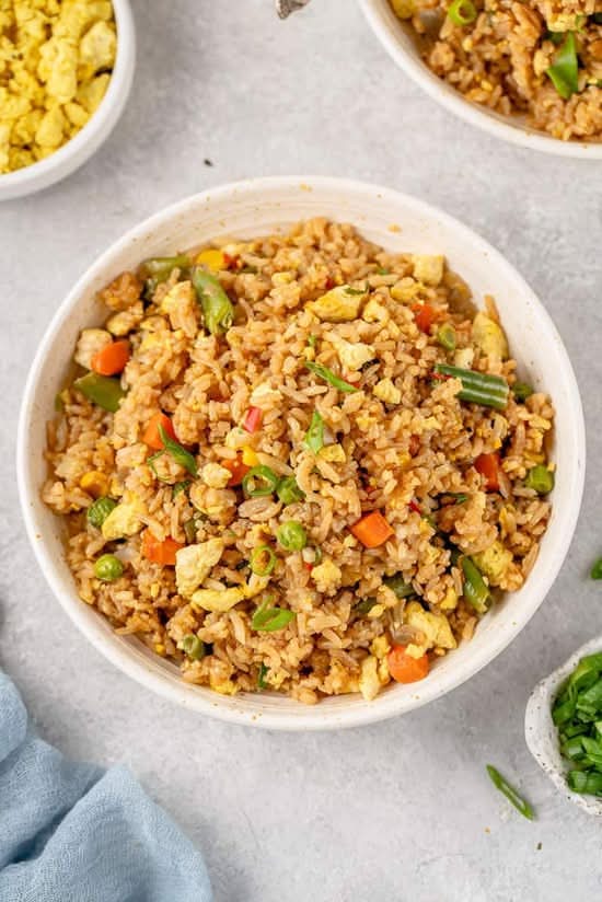 Veggie Egg Fried Rice