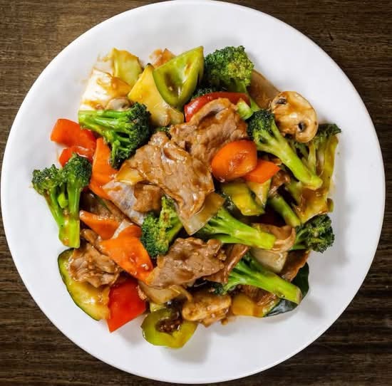 61. Beef with Mixed Vegetables