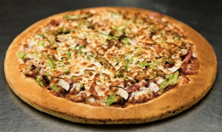 Ham, Mushroom and Green Pepper (Small)