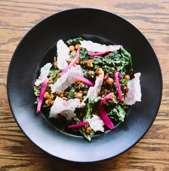 Kale Caesar Salad
