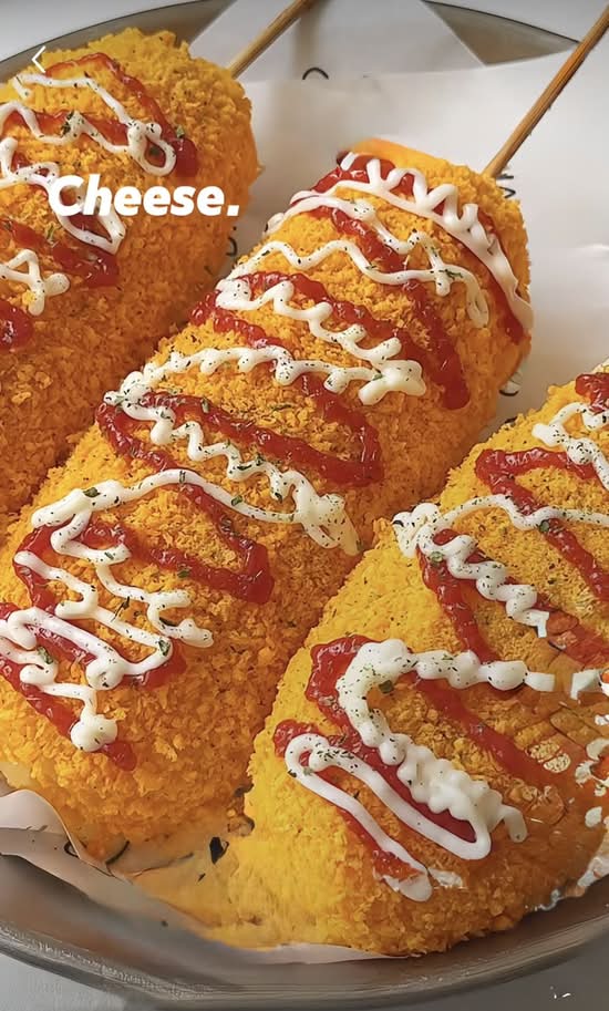 Cheese corn dog